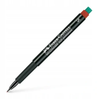 Abbildung von Faber Castell Folienschreiber permanent S rot