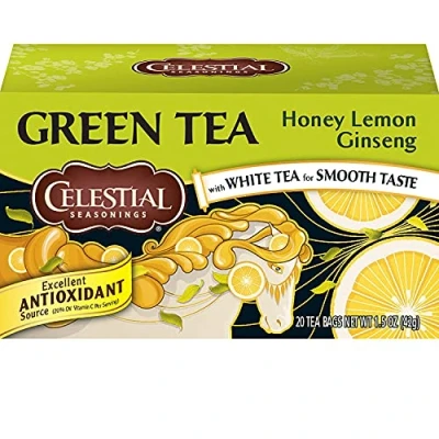 Abbildung von Celestial Seasonings Grüner Tee, Honig Zitrone Ginseng, 20 Stück