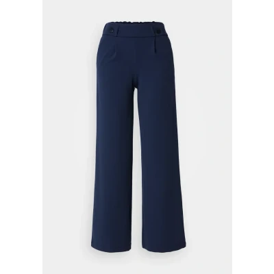 Abbildung von JDY Jdygeggo NEW LONG PANT Stoffhose, Damen, Größe: XLx34, Black iris/black