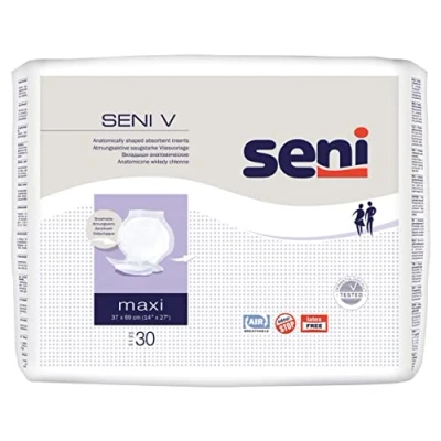 Abbildung von SAN SENI maxi Vlies anatomische Vorlagen 4X30 St