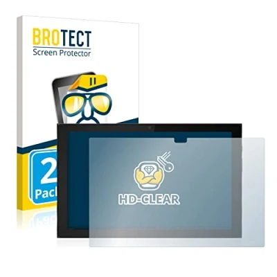 Abbildung von BROTECT (2 Stück Schutzfolie für Lenovo IdeaPad Duet 3i (im Querformat) Displayschutz Folie Ultra Klar
