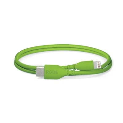 Abbildung von RØDE SC21 USB C auf Lightning Kabel (30 cm, Grün)