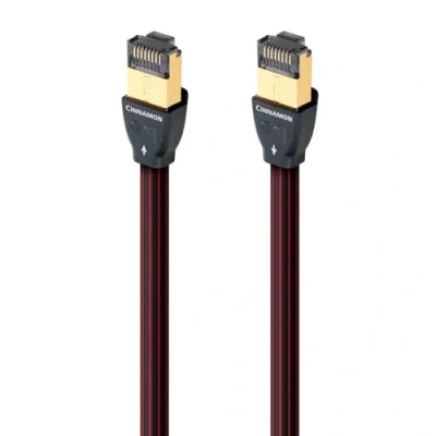 Abbildung von Audioquest 5m RJ/E Cinnamon Cat7 Netzwerkkabel (5m, Cat7, RJ 45, Schwarz)