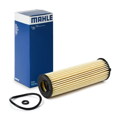 Abbildung von MAHLE ORIGINAL OX 1340D Ölfilter mit Dichtungen Filtereinsatz VOLKSWAGEN: Touran II, Tiguan Allspace, T Roc, SKODA: Superb III Schrägheck, Karoq SUV