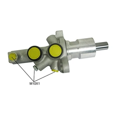 Abbildung von BREMBO M 50 014 Hauptbremszylinder Aluminium 10 x 1 (3) MERCEDES BENZ: W124 Limousine, 190, E Klasse T modell