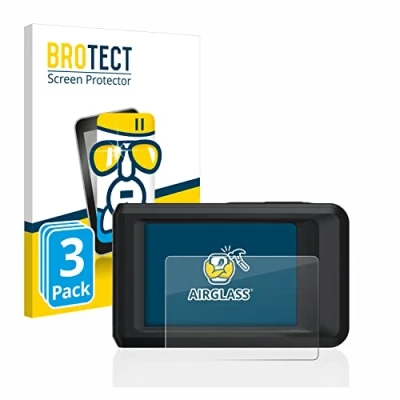 Abbildung von BROTECT Schutzglas für Hikmicro Pocket 2 (3 Stück) Schutzfolie Panzer Folie Glas [Extrem Kratzfest 9H, Anti Fingerprint, Ultra Transparent]