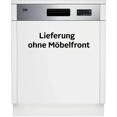 Abbildung von BEKO teilintegrierbarer Geschirrspüler &quot;BDSN15O30X 7688901677&quot;, BDSN15O30X 7688901677, 14 Maßgedecke