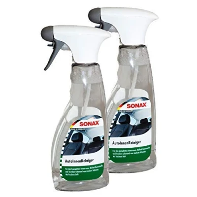 Abbildung von Preisjubel 2 x SONAX AutoInnenReiniger 500ml, Cockpit Reiniger, Polsterreiniger, Textil