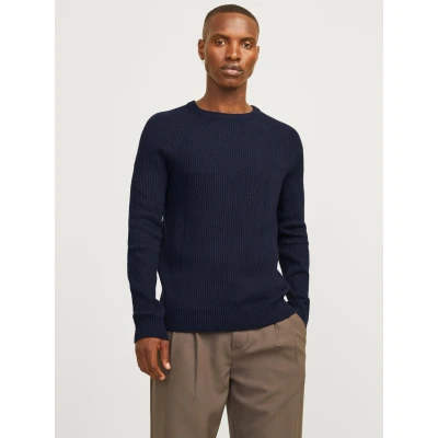 Abbildung von Jack &amp; Jones Jjpannel Strickpullover, Herren, Größe: XS, Navy blazer 1