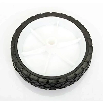 Abbildung von Universal Kunststoffrad 6&quot; 152mm mit Rautenprofil für Rasenmäher Mäher SR1104