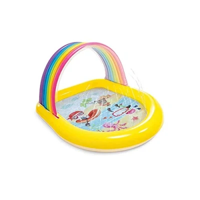 Abbildung von Aufblasbarer Swimmingpool für Kinder Intex Rainbow Shower