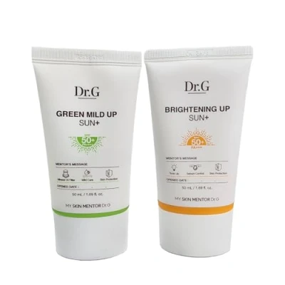 Abbildung von [1+1] Dr.G NEW Brightening Up n Green Mild Sun Cream SPF50+ PA+++ (50ml + 50ml)