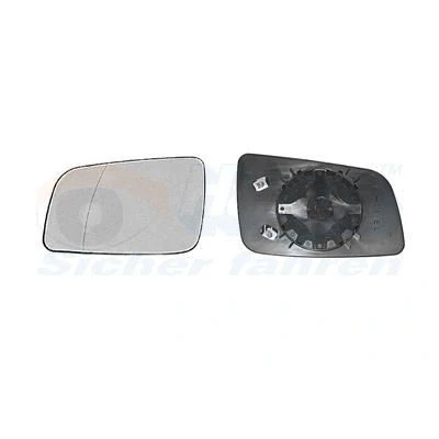 Abbildung von VAN WEZEL 3742862 Außenspiegelglas rechts OPEL: Astra G Cabrio, Caravan, CC