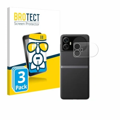 Abbildung von BROTECT Schutzglas für Blackview Hero 10 (Äußeres Display) (3 Stück) Schutzfolie Panzer Folie Glas [Extrem Kratzfest 9H, Anti Fingerprint,