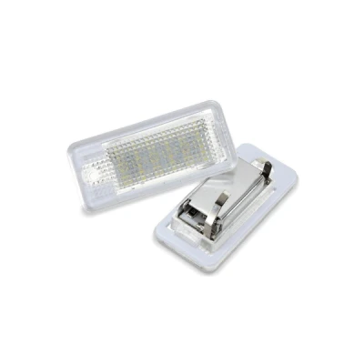 Abbildung von PRASCO VG4004360 Kennzeichenleuchte LED beidseitig, hinten VOLKSWAGEN: Golf 6, 7 Schrägheck, Polo V SEAT: Leon III ST