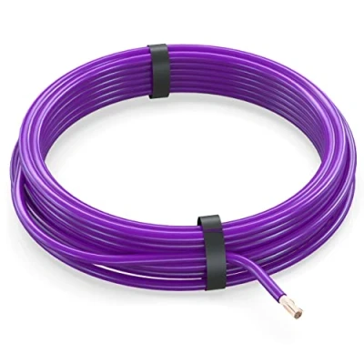 Abbildung von AUPROTEC 5m Fahrzeugleitung 1,0 mm² FLRY B Auto Kabel als Ring Farbe violett