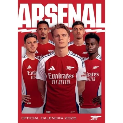 Abbildung von Arsenal London FC 2025 A3 Posterkalender: Original Danilo Kalender [Mehrsprachig] [Kalender]