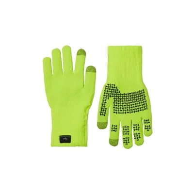 Abbildung von Sealskinz Waterproof All Weather Ultra Grip Knitted Glove Neon Yellow L Cyclo Handschuhe