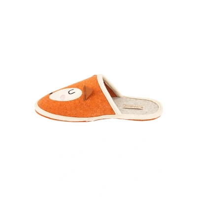 Abbildung von Adelheid Fuchs Filzpantoffeln, Farbe:orange, Größe:36/37