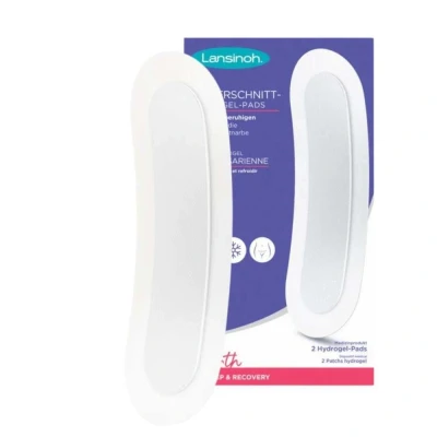 Abbildung von Lansinoh Hydrogel Keizersnede Pads