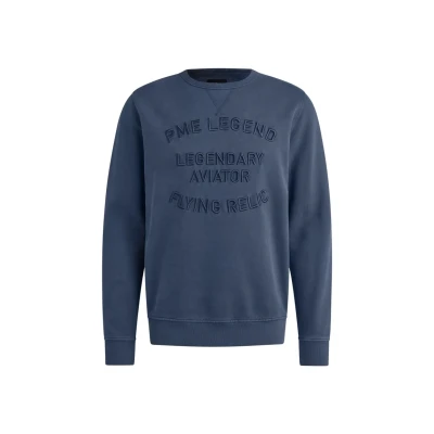 Abbildung von PME Legend Artwork Sweatshirt, Herren, Größe: Large, True navy