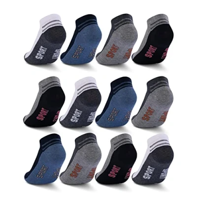 Abbildung von 8 12 20 Paar Sneaker Socken Herren Baumwolle Atmungsaktiv Mehrfarbig 16737 WP (47 50 Paar)