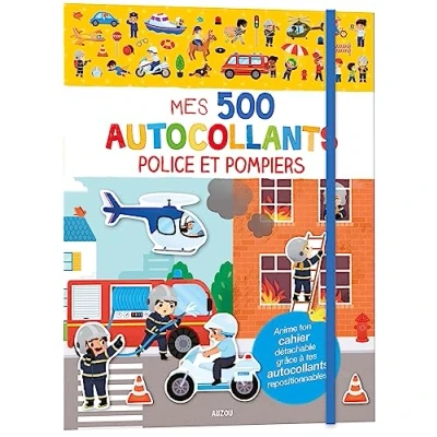 Abbildung von MES TOUT PREMIERS AUTOCOLLANTS 500 POLICE ET POMPIERS