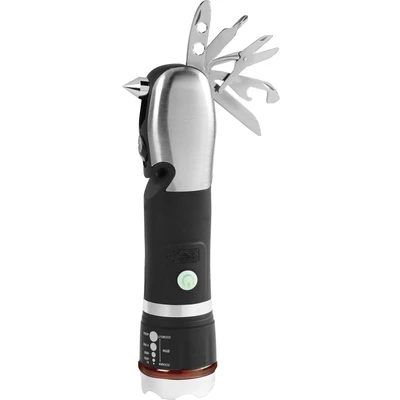 Abbildung von MediaShop LED Taschenlampe &quot;Panta Safe Guard&quot;, (Set mit 2 Stück), per USB aufladbar, Lichtkegel stufenlos einstellbar, 3 Lichtmodi