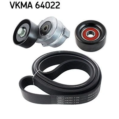 Abbildung von SKF VKMA 64022 Keilrippenriemensatz KIA: SORENTO 1, HYUNDAI: H 1 / Starex MPV