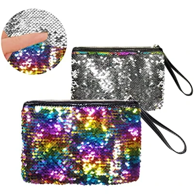 Abbildung von Boland Kostüm Regenbogen Pailletten Handtasche &#039;Rainbow Switch&#039;