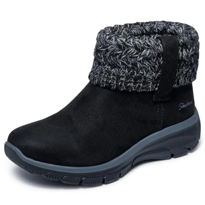 Abbildung von Skechers Schlupfboots &quot;EASY GOING COZY WEATHER&quot;, Winterstiefel, Boots mit modischem Strickkragen