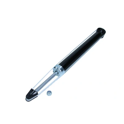 Abbildung von MAXGEAR 11 0821 Stoßdämpfer Hinterachse Gasdruck Zweirohr Dämpfer ohne Zuganschlagfeder oben Stift, unten Auge VOLKSWAGEN: Polo IV Schrägheck