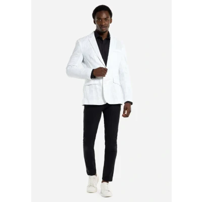 Abbildung von Suitmeister Sequins Anzugsakko, Herren, Größe: Small, White