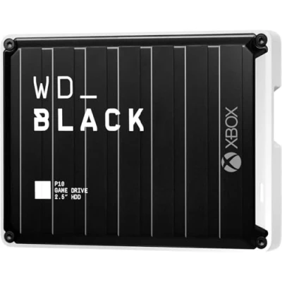 Abbildung von WD_Black P10 Game Drive Mechanische Festplatte for Xbox 6 TB (1 Monat Pass Ultimate, Übertragungsgeschwindigkeiten bis 130 MB/s, für Xbox) Schwarz mit weißem Rand