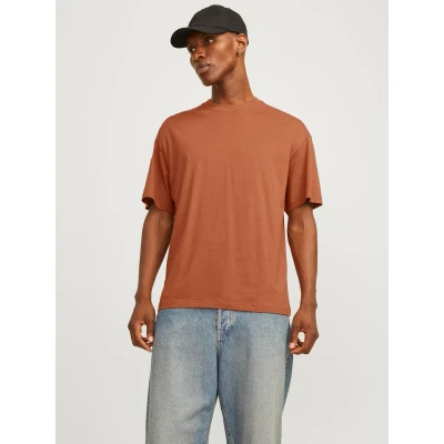 Abbildung von Jack &amp; Jones Jjebradley TEE NOOS Tshirt basic, Herren, Größe: Medium, Mocha bisque