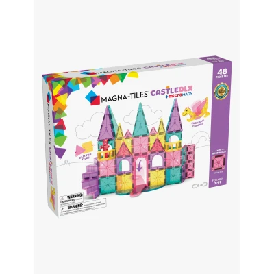 Abbildung von Magna Tiles Castle Deluxe Bausatz 48 Teile