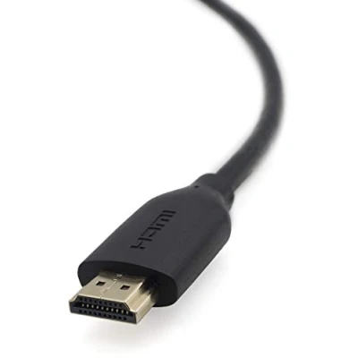 Abbildung von Belkin Vergoldetes Hochgeschwindigkeits HDMI Kabel mit Ethernet 4K / Ultra HD Kompatibel Schwarz 2m F3Y021qe1M, 1er Pack