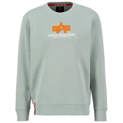 Abbildung von Alpha Industries Sweatshirt, Herren, Größe: XL, Dusty green
