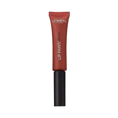 Abbildung von L&#039;Oréal Infallible Lip Paint Matte Lippenstift 213 Stripped Brown