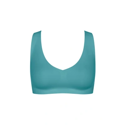 Abbildung von Sloggi FEEL 2 0 Bustier, Damen, Größe: XS, Quiet turquoise
