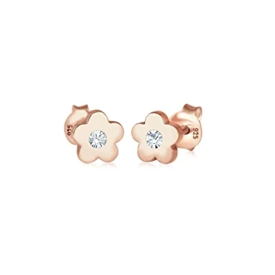 Abbildung von Elli Flower Ohrringe für Kinder, Größe: One Size, Roségold