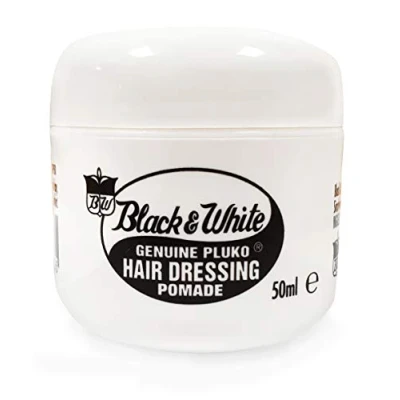 Abbildung von Black and White Pluko Hair Dressing Pomade 50 ml