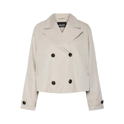 Abbildung von PIECES Pcscarlett Ls Short Trenchcoat Noos