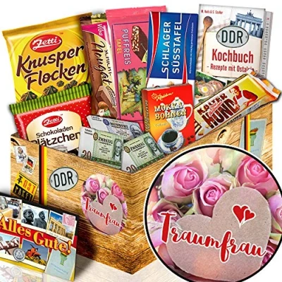 Abbildung von Traumfrau/Schokoladen Box Ostpaket/Geschenk Traumfrau