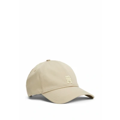 Abbildung von Tommy Hilfiger Contrast Monogram Baseball Cap, Herren, Größe: One Size, Sandalwood