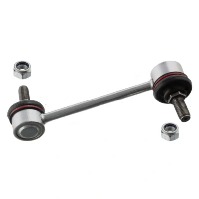 Abbildung von FEBI BILSTEIN 41655 Koppelstange Hinterachse links, rechts 130 M10 x 1,25 mit selbstsichernder Mutter Stahl schwarz KIA: Cerato Limousine