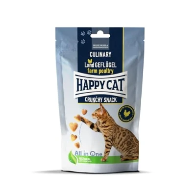 Abbildung von Happy Cat Culinary Crunchy Snack Land Geflügel 70 g