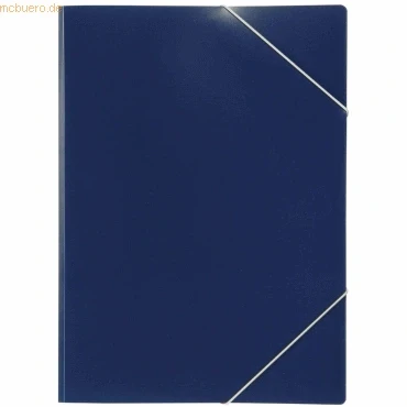 Abbildung von ELBA Eckspanner image, DIN A4, aus PP, dunkelblau
