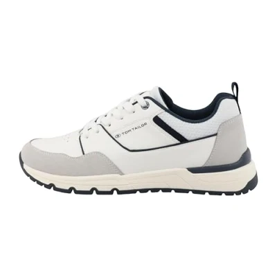 Abbildung von TOM Tailor Sneaker low, Herren, Größe: 43, White Schuhe