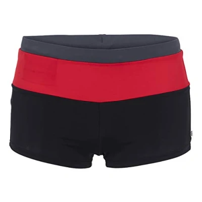 Abbildung von Fashy Herren Badehose, Rot/Schwarz, 8